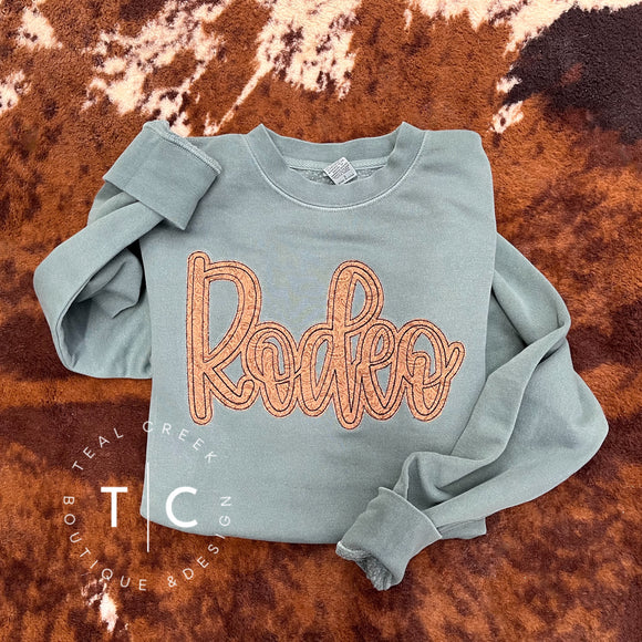 Rodeo (tooled) sweatshirt