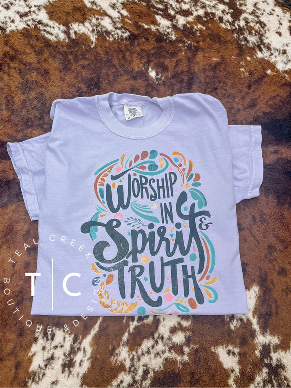 Worship in Spirit tee