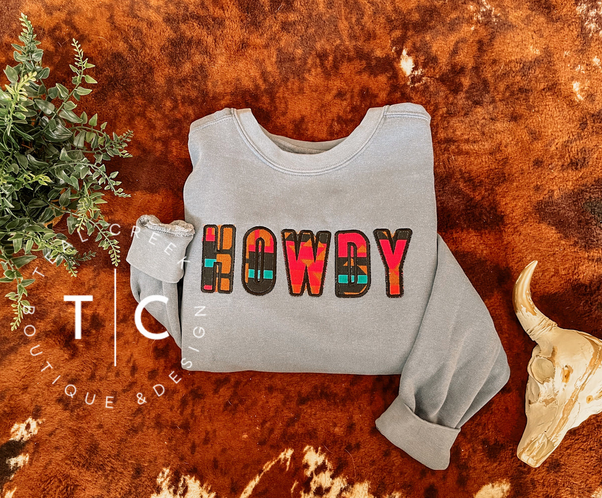 Howdy Aztec Sweatshirt – Backcountry Creative Co.