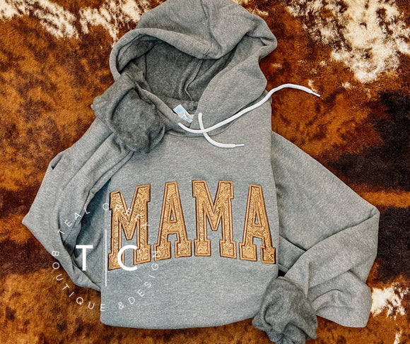 Mama tooled hoodie