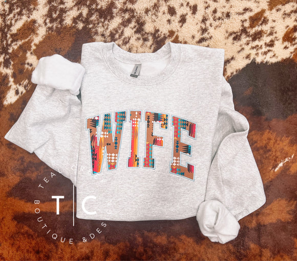 Wife (southwest) sweatshirt