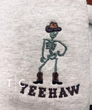 Cowboy skeleton sweatshirt