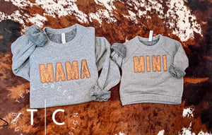 Mama / Mini Sweatshirt set