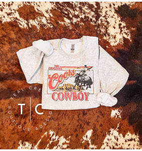Original cowboy sweatshirt (ash)