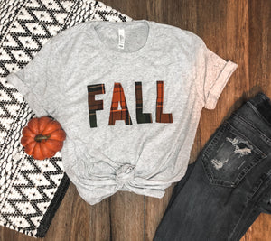 Plaid Fall T shirt