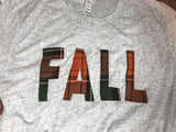 Plaid Fall T shirt