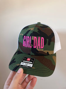 Girl dad ball cap