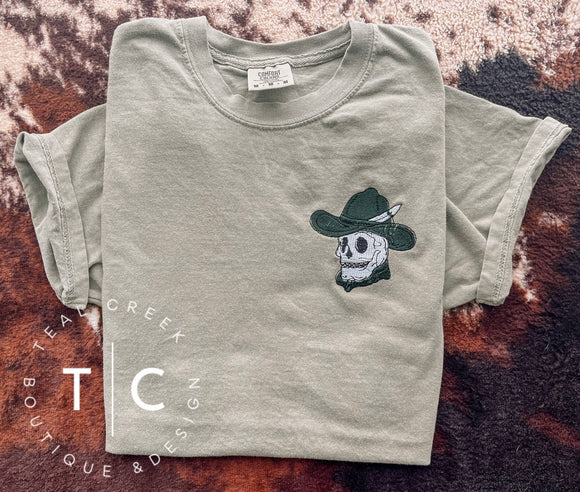 Cowboy skull tee