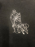 Calf roper embroidered sweatshirt