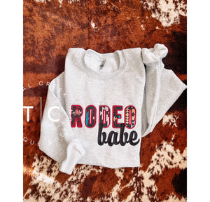 Rodeo babe sweatshirt