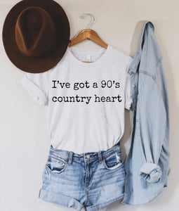 90’s country heart