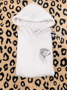 Aces embroidered hoodie
