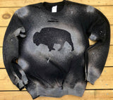 Bleached bison sweatshirt
