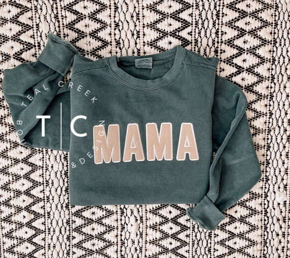 Mama (tan)sweatshirt